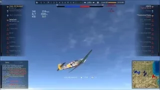 ASDeckard: Bf-109F-4 3v1 VS Spitfire F Mk IX, Typhoon 1B/Late, and a P-63