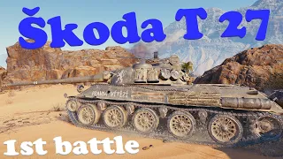 World of Tanks Škoda T 27 gameplay | WoT Skoda T27 | Black Market 2021!