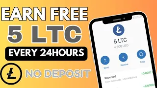 Claim Free $5 Litecoin Daily To Trust Wallet • Free Litecoin Site No Investment