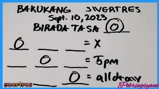 BIRADA TA RON BAKUKANG SWETRES SEPTEMBER 10, 2023