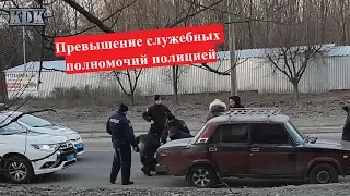 Превышение своих полномочий патрульной полицией Кировограда