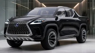 Lexus Drops Bombshell: Pickup Truck for 2025! Check Out the Pics!