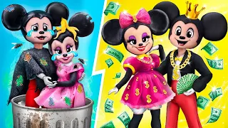 Broke vs Rich Minnie Mouse / 10 LOL DIYs