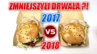 TEST CZY MCDONALD'S ZMNIEJSZYŁ KANAPKĘ DRWALA?