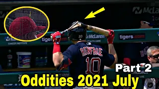 MLB | ODDITIES 2021 OF JULY  COMPILATION, Part 2