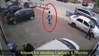 MWIZI ANASWA NA  KAMERA ZA CCTV PEUPE