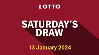 Lotto Draw Live Results Form Saturday 13 January 2024 | Lotto Draw Tonight Results