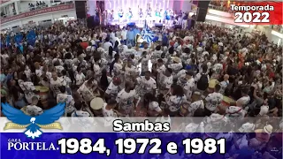 Portela 1984, 1972 e 1981 | Samba ao vivo no Salgueiro Convida #SC22