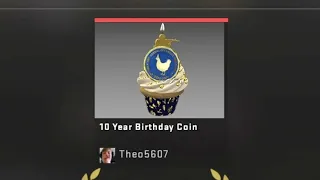 How to get the CS:GO 10 Year Birthday Coin