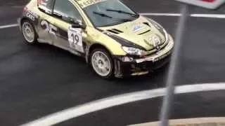 Peugeot 206 WRC Slow Motion Drift -Rally Legend 2015- [HD]