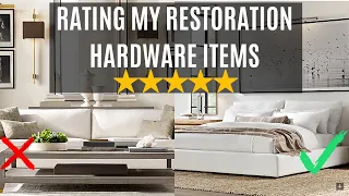 Restoration Hardware Secrets Revealed! | Rating My Purchases *Must See Before Shopping* |DIY with KB