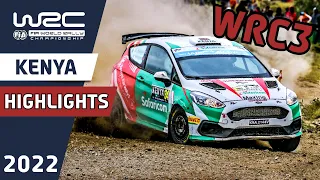 WRC Rally Highlights : WRC Safari Rally Kenya 2022 : WRC3 Results and Final Day Rally Action