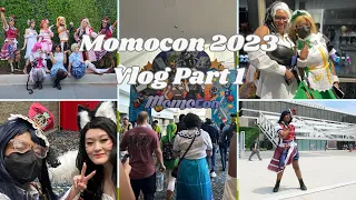 Momocon 2023 - Days 0, 1, & 2 {Con Vlog}