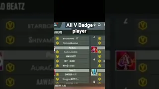 All Youtuber tournament V badge player