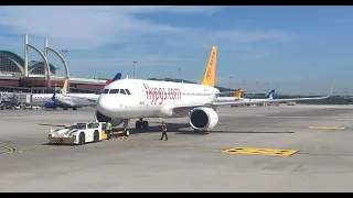 Pegasus Airlines A320neo takeoff from Sabiha Gökçen Airport | 4K 60FPS