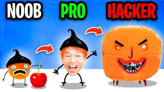 NOOB vs PRO vs HACKER In CHUCHEL!? (ALL LEVELS!)