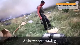 Обнародованы шокирующие кадры после падения MH17