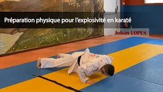 4 exercices de préparation physique pour travailler l'explosivité en karaté combat  #karateathome