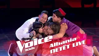Momenti i eliminimit skuadra Miriam | Netët Live | Nata 3 | The Voice Kids Albania 2018