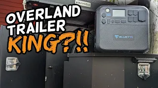 Off-Grid with Bluetti AC200MAX Power Station in My Smittybuilt Scout Off-Road Camping Trailer