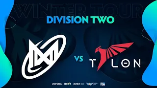 Nigma Galaxy SEA vs Talon Esports, DPC SEA 2021/22, bo3, game 3 [Lex & 4ce]