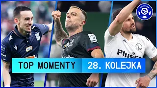 WSZYSTKIE GOLE 28. KOLEJKI | TOP MOMENTY | SKRÓTY | Ekstraklasa 2022/23