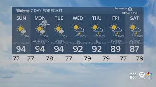 First alert weather forecast for evening of may 25,2024