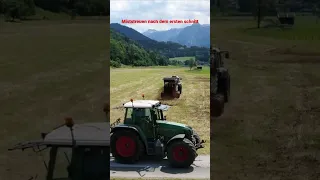 Miststreuen nach dem ersten Schnitt #fendt #gruber #manure spreading #liebherr #agriculture #shorts