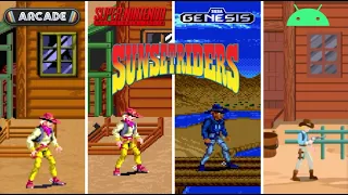 Sunset Riders [1991] Arcade vs SNES vs Genesis vs Android (Version Comparison)