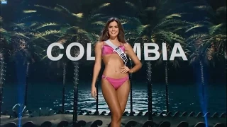 Paulina Vega, Miss Colombia - Preliminary Competition Miss Universe HD