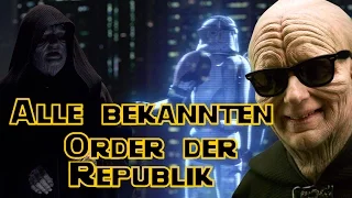 ALLE BEKANNTEN ORDER DER REPUBLIK: Legends Geschichte [Deutsch]