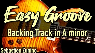 Easy Groove New Backing Track in A minor | SZBT 958