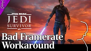 Small Jedi Survivor (PC) Workaround for more FPS (if you can't hit 60 on an RTX 3080 & co)