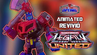 Review: Transformers LEGACY United: Optimus Prime del universo Animated