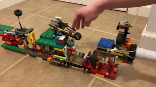 Lego 1 Cylinder Vacuum Engine and Transmission (WORK IN PROGRESS)