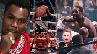 Terence Crawford Savagely CALLS OUT Jermell Charlo in the Ring WHILE Knocking Out Errol Spence Jr