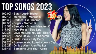 Top Songs 2023 💕 Dua Lipa, Ed Sheeran, Sia, Adele, Post Malone, Billie Eilish