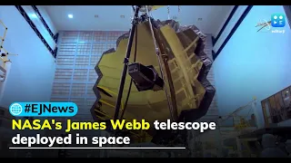 NASA's James Webb telescope fully deployed in space