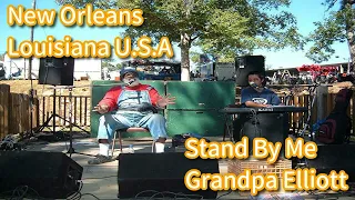 Stand By Me @ Royal St. New Orleans, LA【 Playing the Keyboard with Grandpa Elliott 】