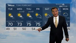 WPTV First Alert Weather Forecast for night of Jan. 29, 2024