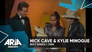 Nick Cave & Kylie Minogue win Best Single | 1996 ARIA Awards