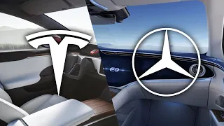 Tesla Model S vs. Mercedes EQS | Design Comparison