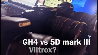 Panasonic GH4 в 2022 году vs Canon 5D mark3/ Speedbooster Viltrox vs пустышка