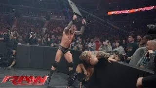 Batista vs. Randy Orton - No Disqualification Match: Raw, March 31, 2014