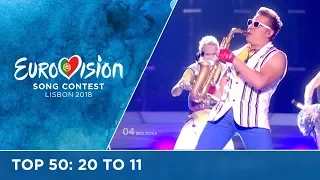 TOP 50: Most watched in 2017: 20 TO 11 - Eurovision Song Contest