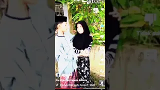 Ria kok jahat sih dorong Dinda, cieeee.. Dinda tanganya di pegang Aa Randika ❤❤