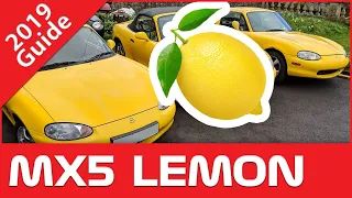 How NOT to buy a LEMON 🍋 - Ultimate MX5 Buying & Upgrades Guide Mazda Mk2 & Mk2.5 NB/NBFL