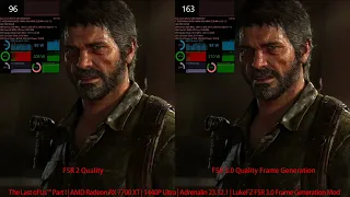 The Last of Us™ Part I and Dead Space (2023) | LukeFZ FSR 3.0 Frame Generation Mod Test