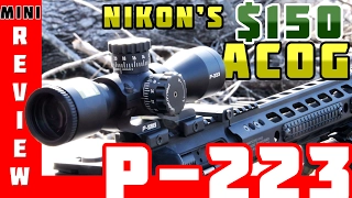 Nikon P-223 3x32 - $150 ACOG Alternative