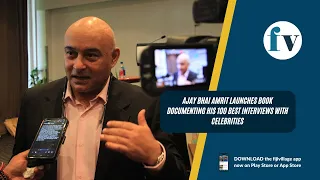 Ajay Bhai Amrit launches book documenting his 100 best interviews with celebrities | 12/1/23